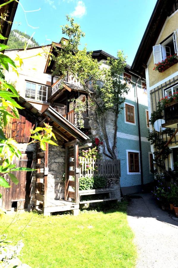 Haus Am Hof - 15Th Century House At The Lake, Near The Marketplace, With A Balcony Hallstatt Buitenkant foto